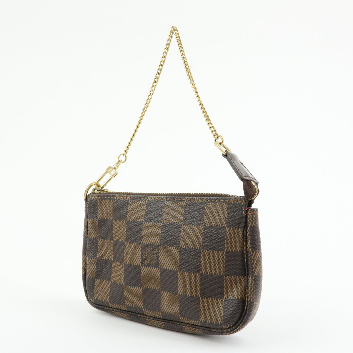 Louis Vuitton Damier Ebene Mini Pochette Accessoires Pouch N58009