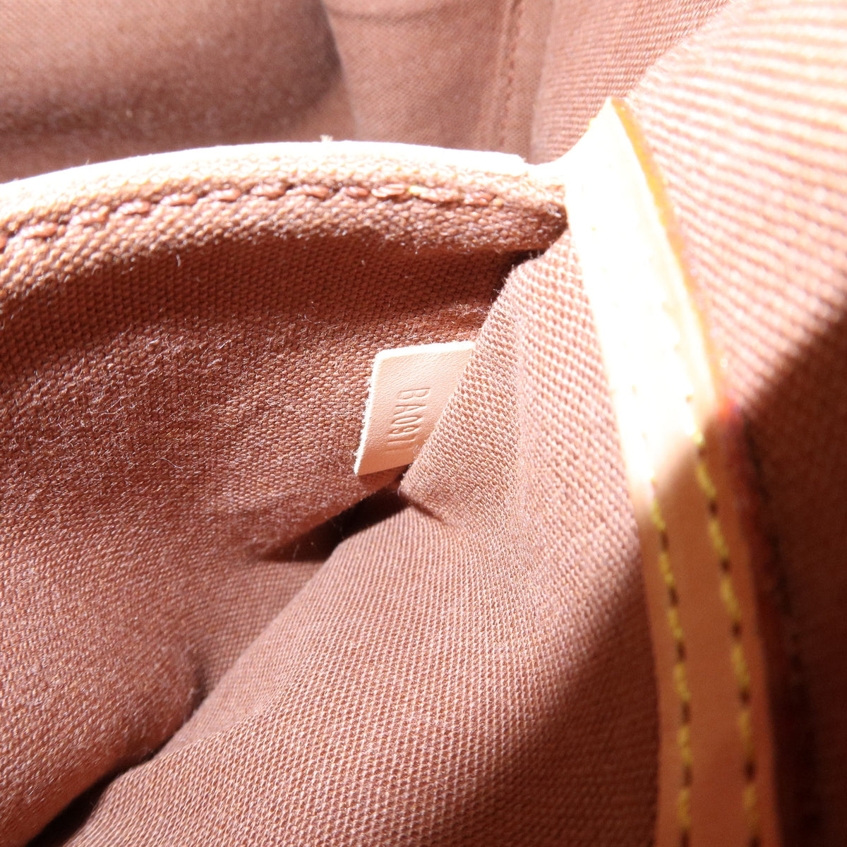 Louis Vuitton Monogram Alma PM Canvas Leather Hand Bag Brown M51130