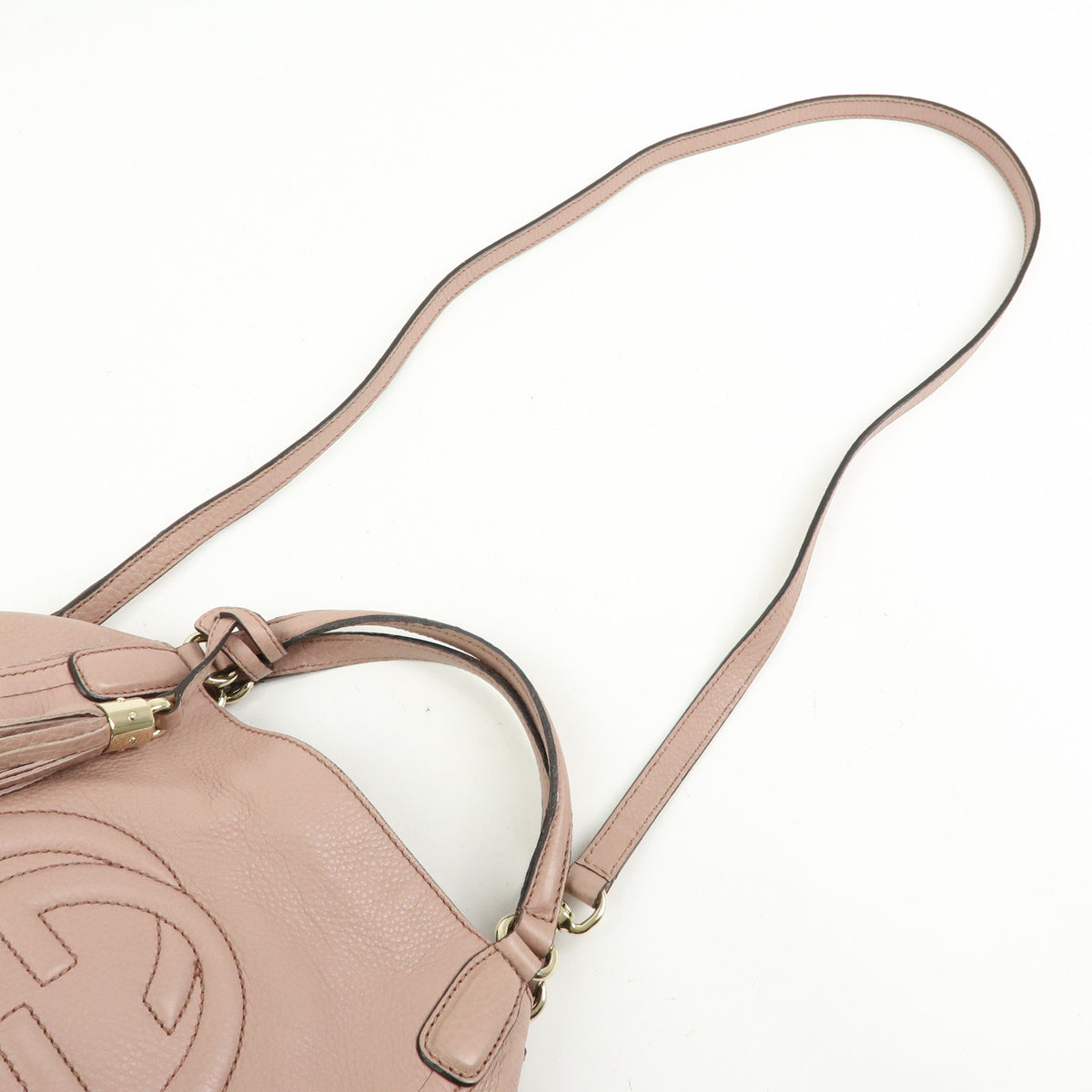 GUCCI SOHO Interlocking G Leather 2Way Hand Bag Japan Limited 336751