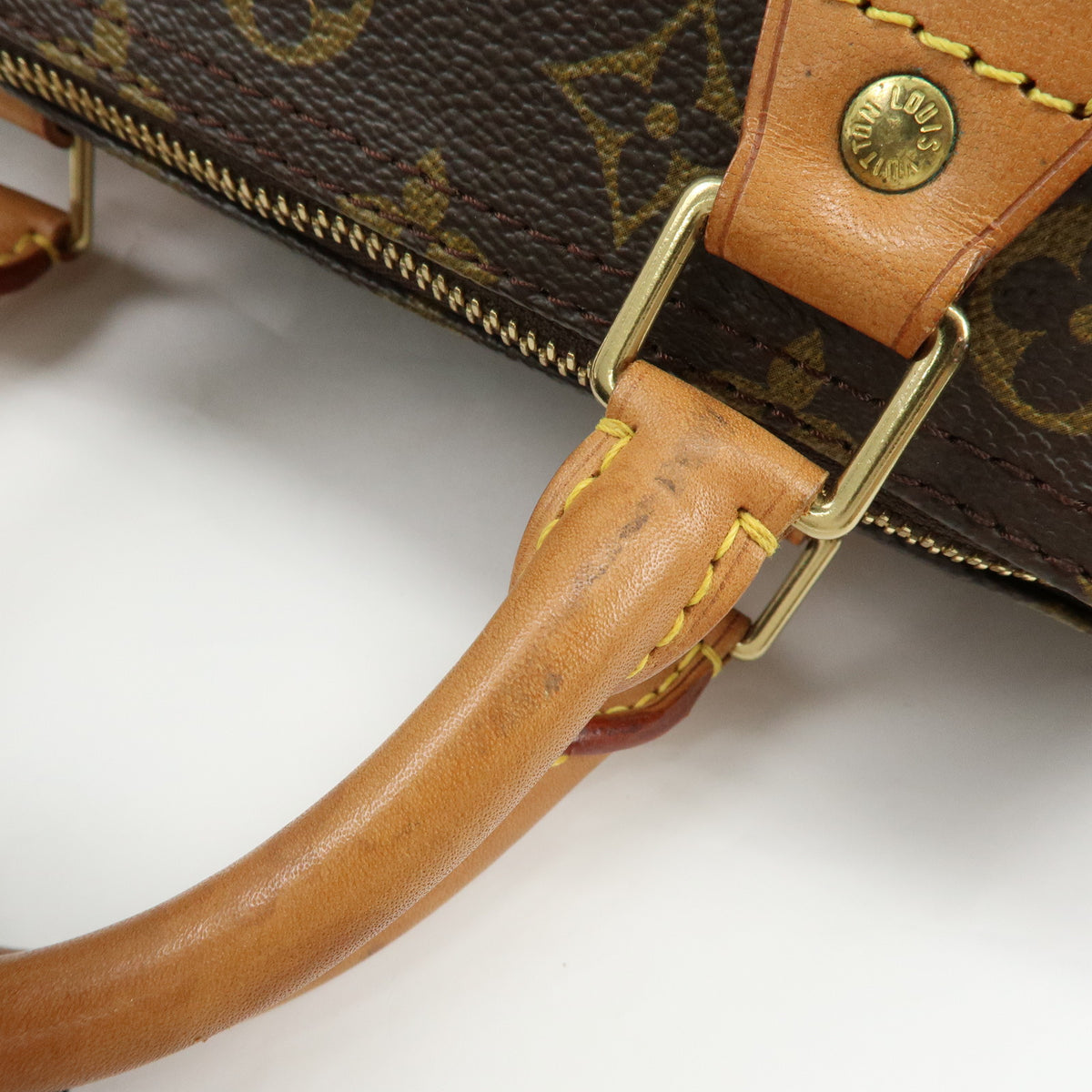 Louis Vuitton Monogram Speedy 30 Boston Bag Hand Bag Brown M41526