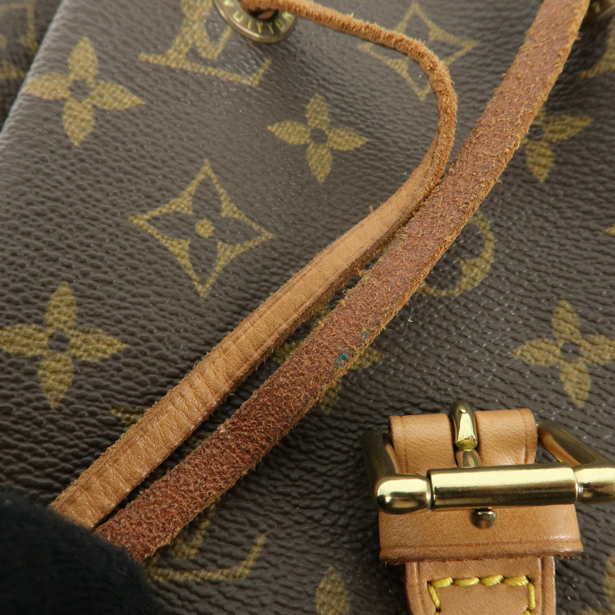 Louis Vuitton Monogram Montsouris MM Backpack Brown M51136