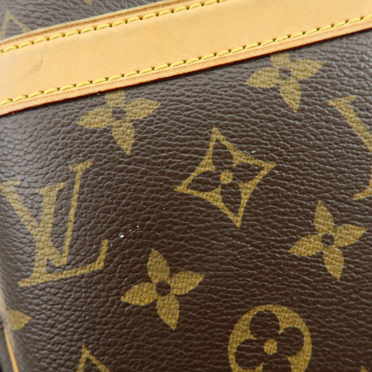 Louis Vuitton Monogram Reporter PM Shoulder Crossbody Bag Brown M45254