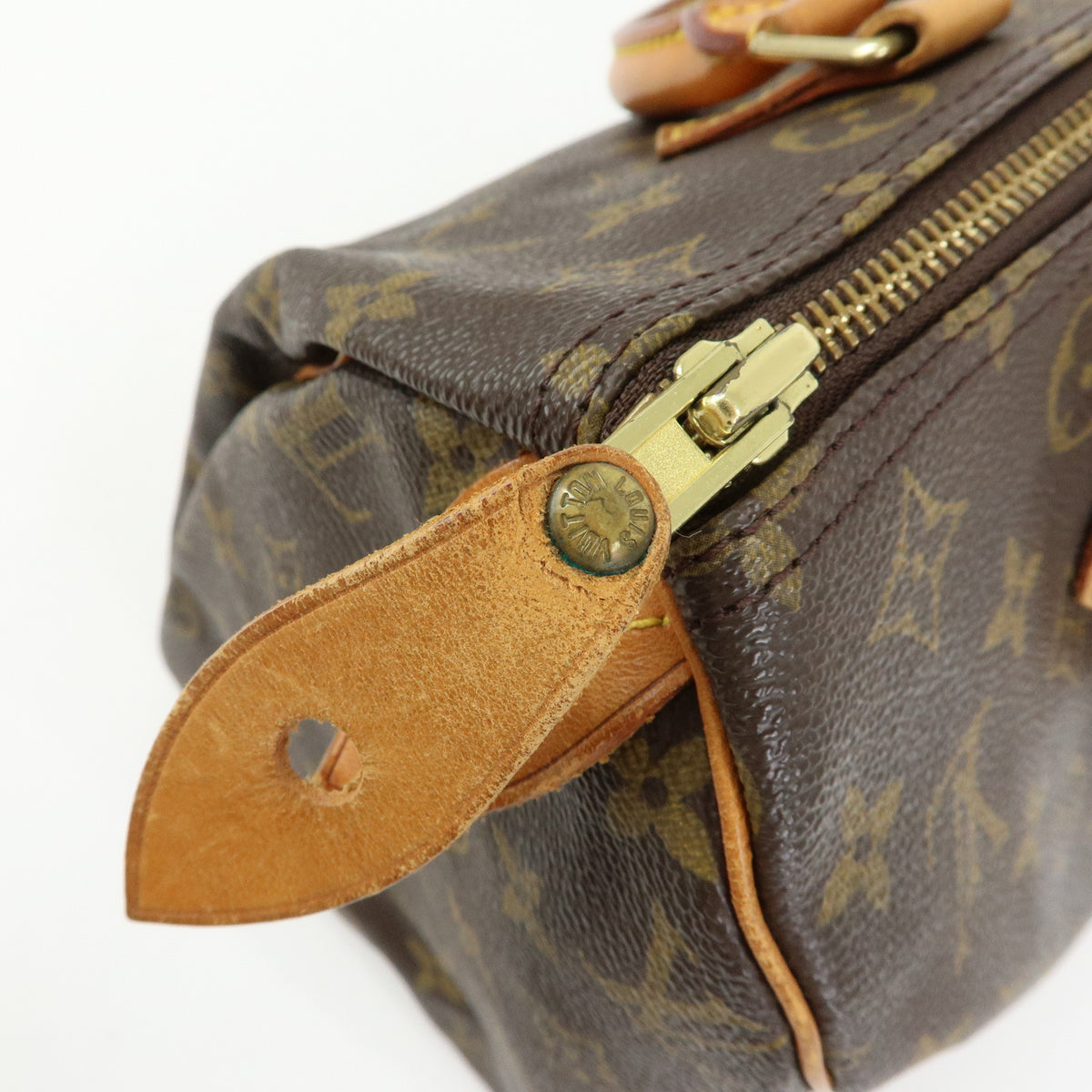 Louis Vuitton Monogram Speedy 30 Boston Bag Hand Bag Brown M41526