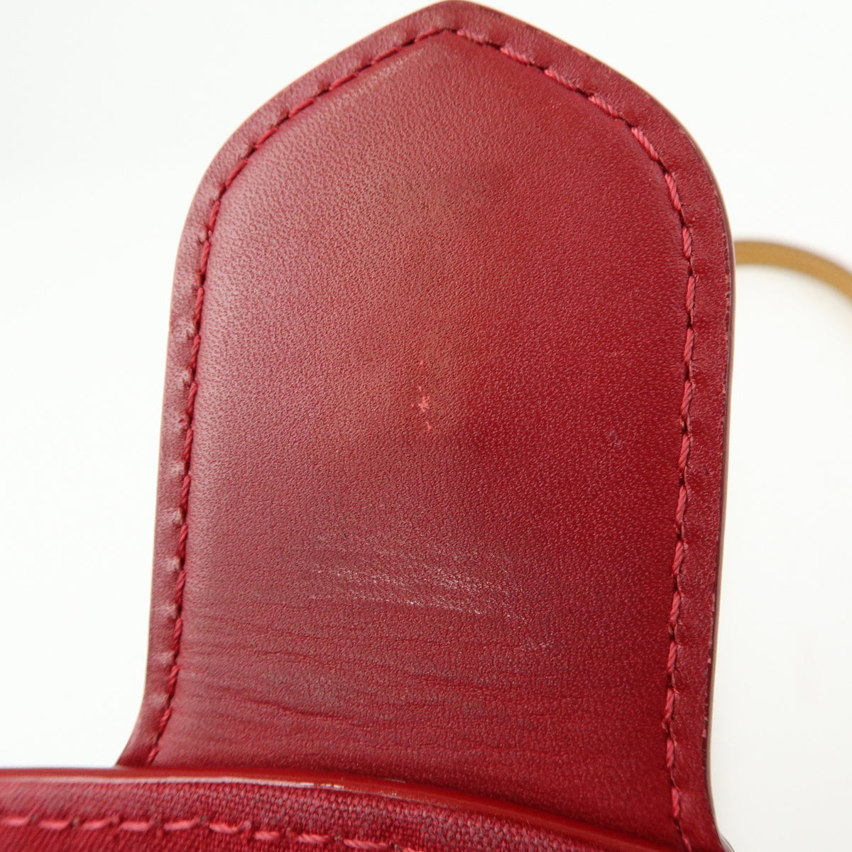 Louis Vuitton Monogram Vernis Bellflower PM Shoulder Bag Red M91705