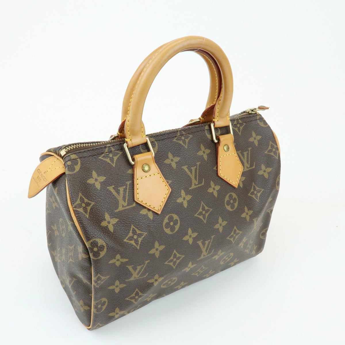Louis Vuitton Monogram Speedy 25 Boston Bag Hand Bag Brown M41528