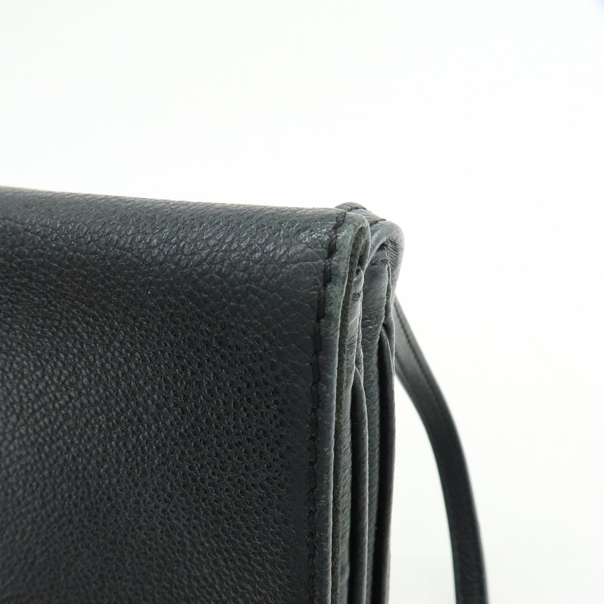 Louis Vuitton Monogram Empreinte Twice Shoulder Bag Noir M50258
