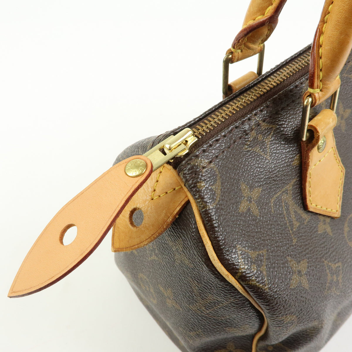 Louis Vuitton Monogram Speedy 25 Boston Bag Hand Bag Brown M41528