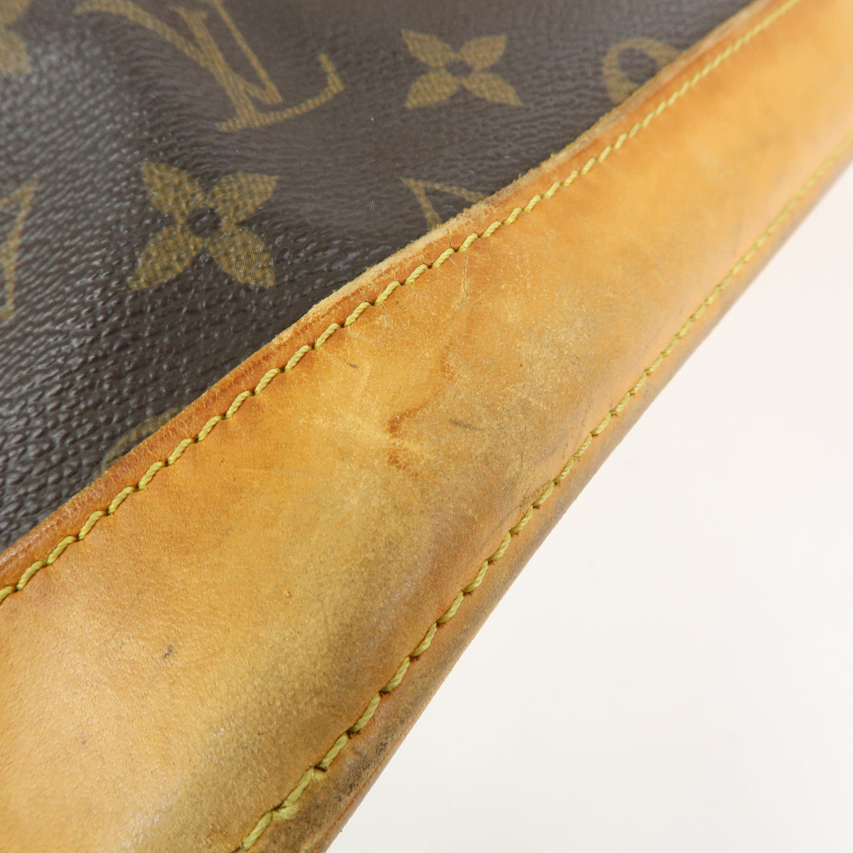 Louis Vuitton Monogram Lockit Horizontal Shoulder Bag Brown M40104