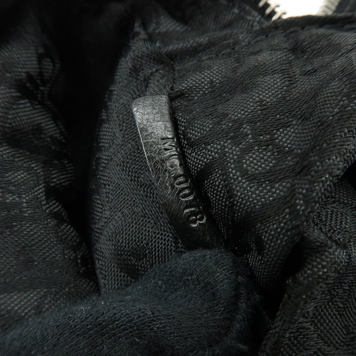 Christian Dior Lady Dior Cannage Accessory Pouch Makeup Bag Black