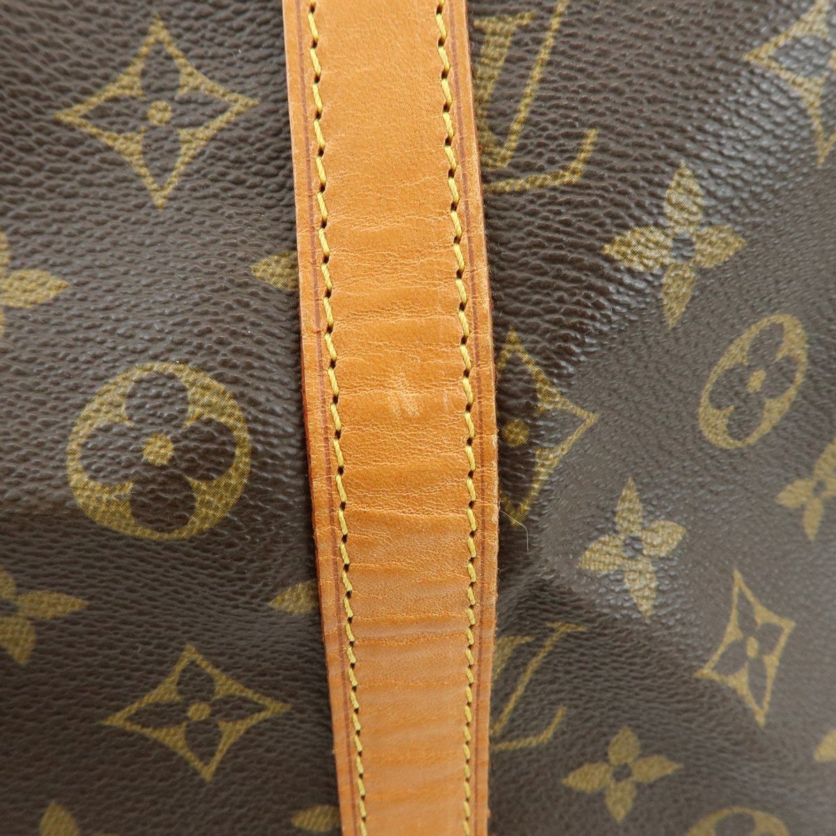 Louis Vuitton Monogram Sac Souple 35 Boston Bag Brown M41626