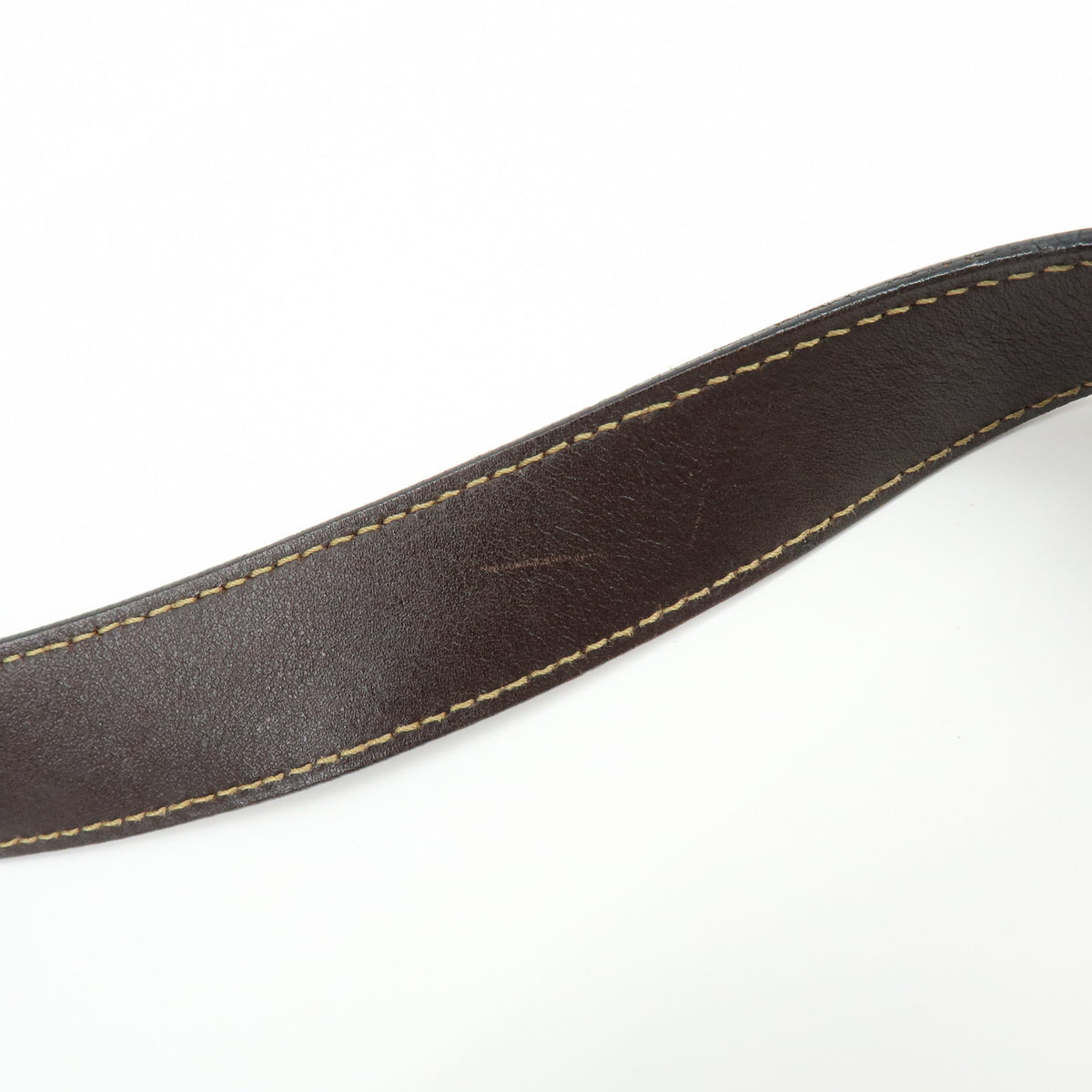 FENDI Zucca Canvas Leather Shoulder Bag Hand Bag Brown