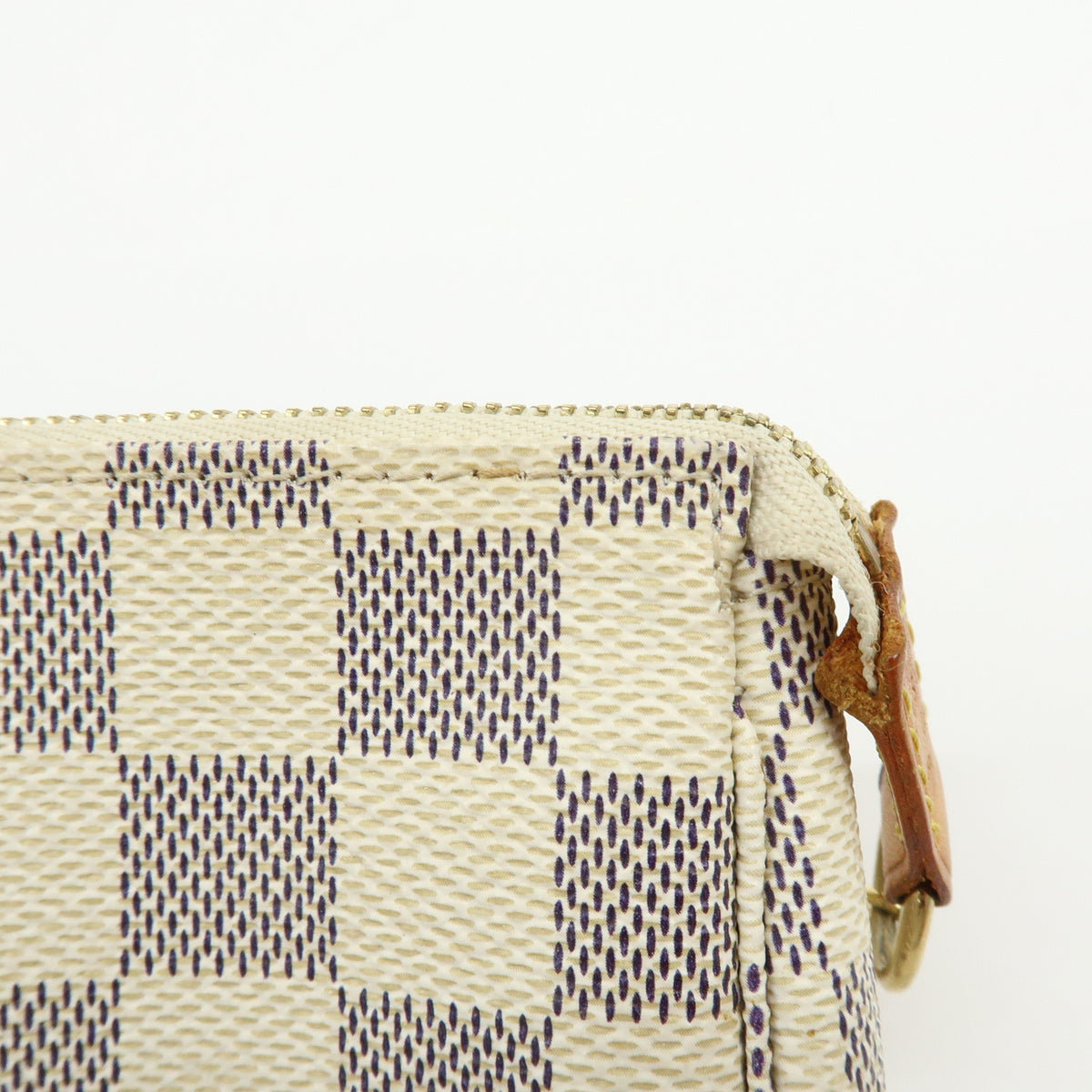 Louis Vuitton Damier Azur Mini Pochette Accesoire Pouch N58010