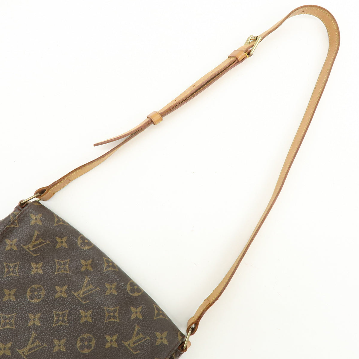 Louis Vuitton Monogram Musette Shoulder Bag Crossbody Bag Brown M51256