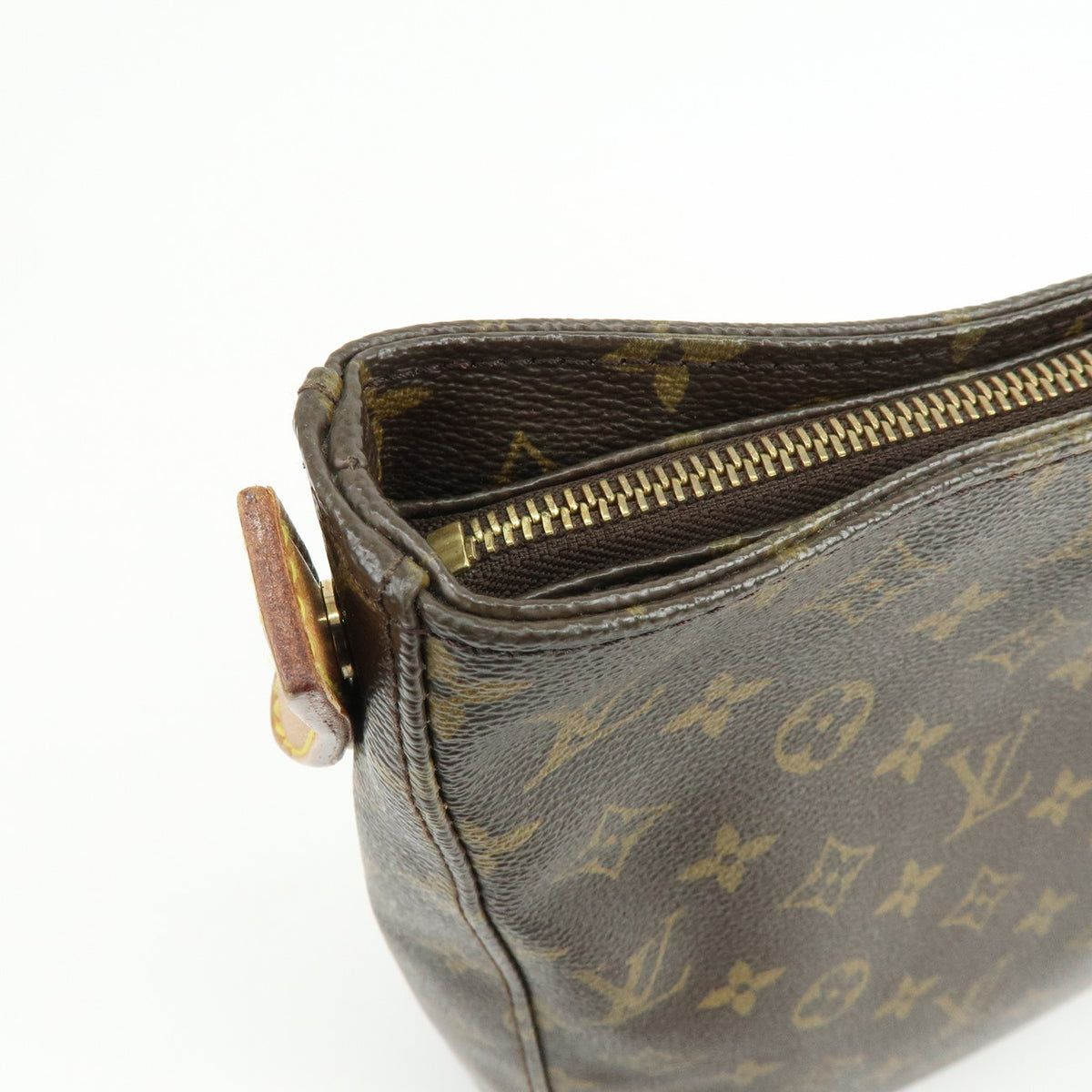Louis Vuitton Monogram Looping GM Leather Shoulder Bag Brown M51145