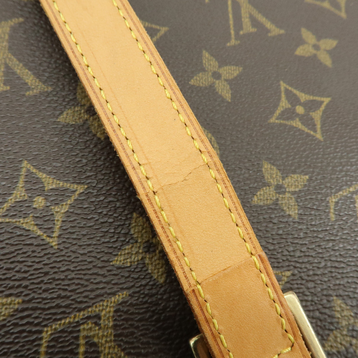 Louis Vuitton Monogram Luco Tote Bag Shoulder Bag Brown M51155