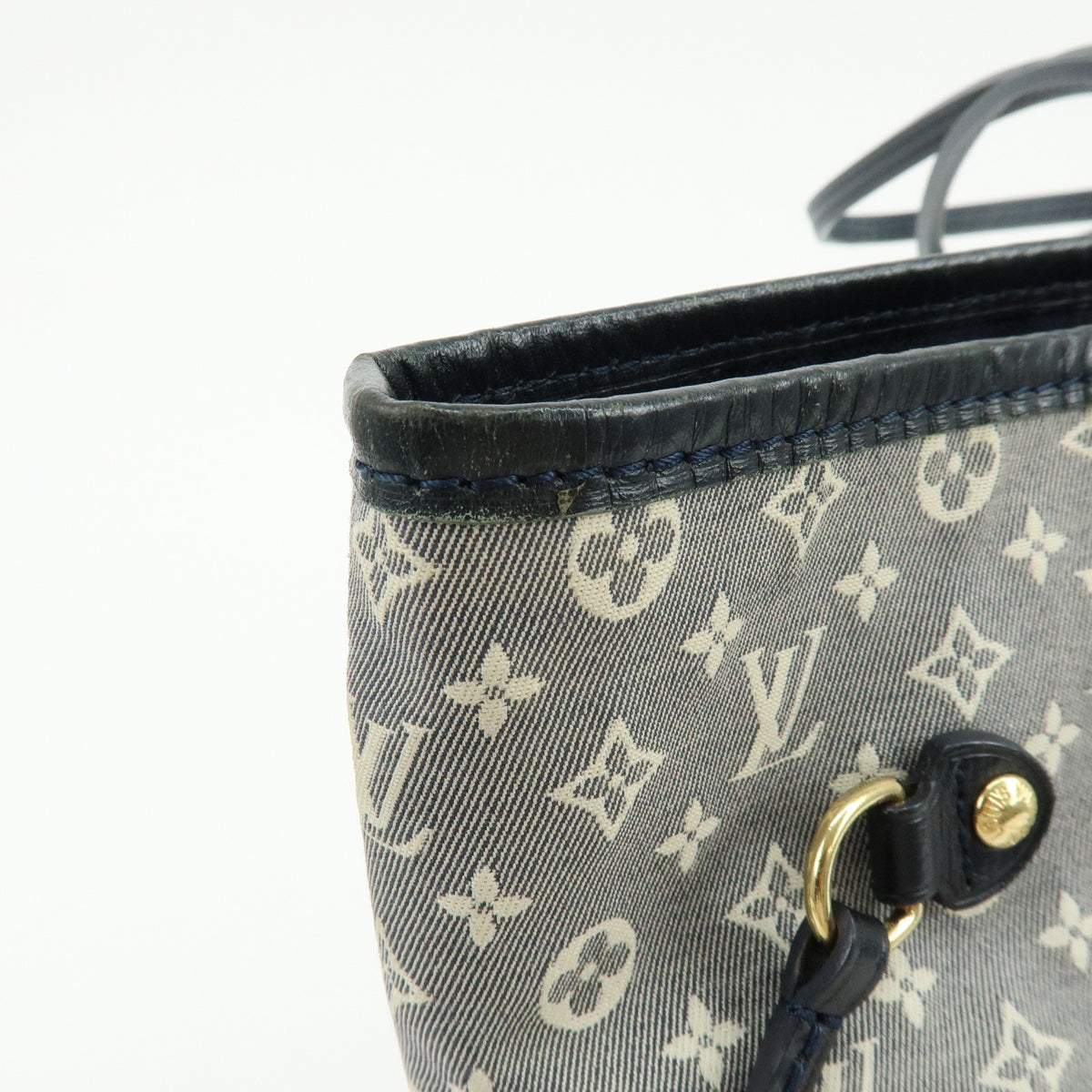 Louis Vuitton Monogram Idylle Neverfull MM Tote Bag Encre M40514