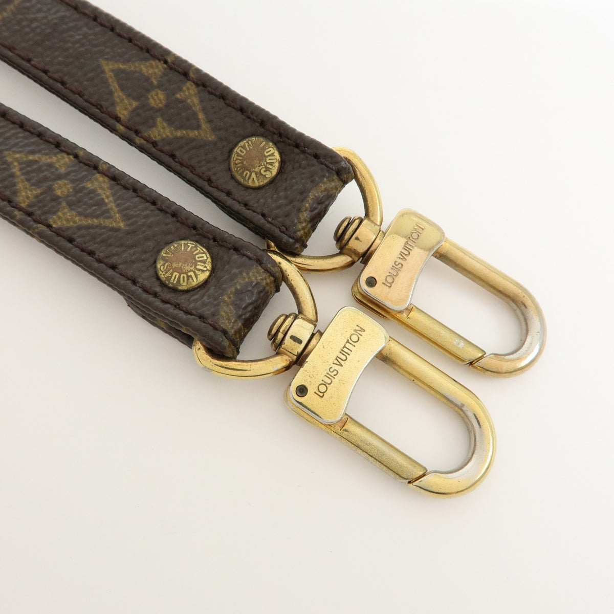 Louis Vuitton Monogram Canvas Shoulder Strap 120cm 1.6cm Brown J75010