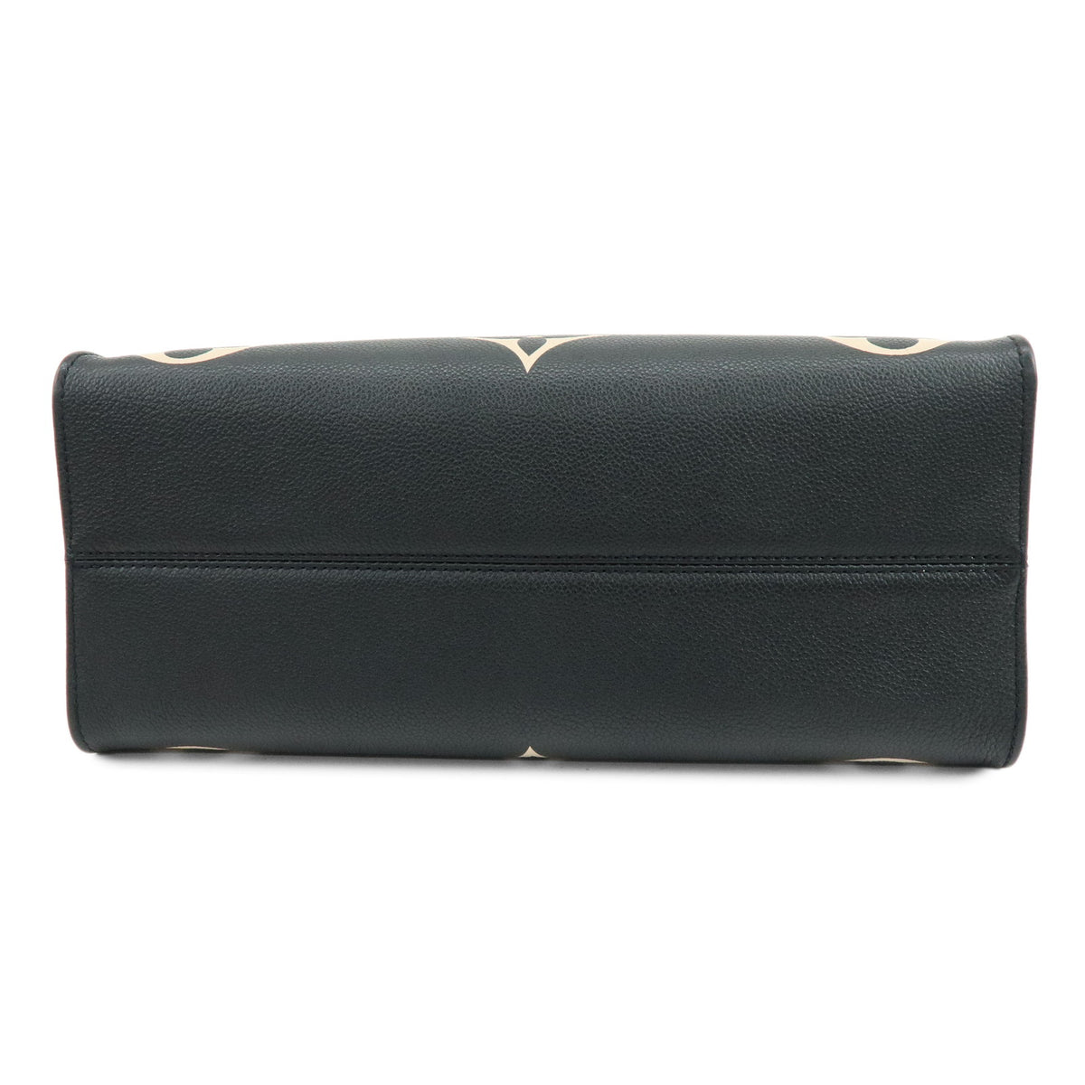 Louis Vuitton Bicolor Monogram Empreinte On The Go MM Noir Beige M45495
