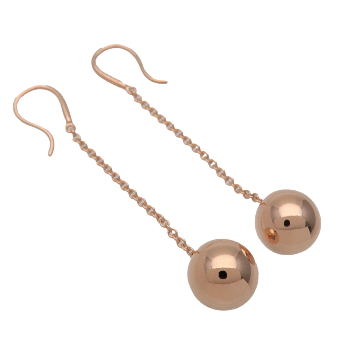 Tiffany & Co Hardware Ball Earring Hook K18 750PG Rose Gold
