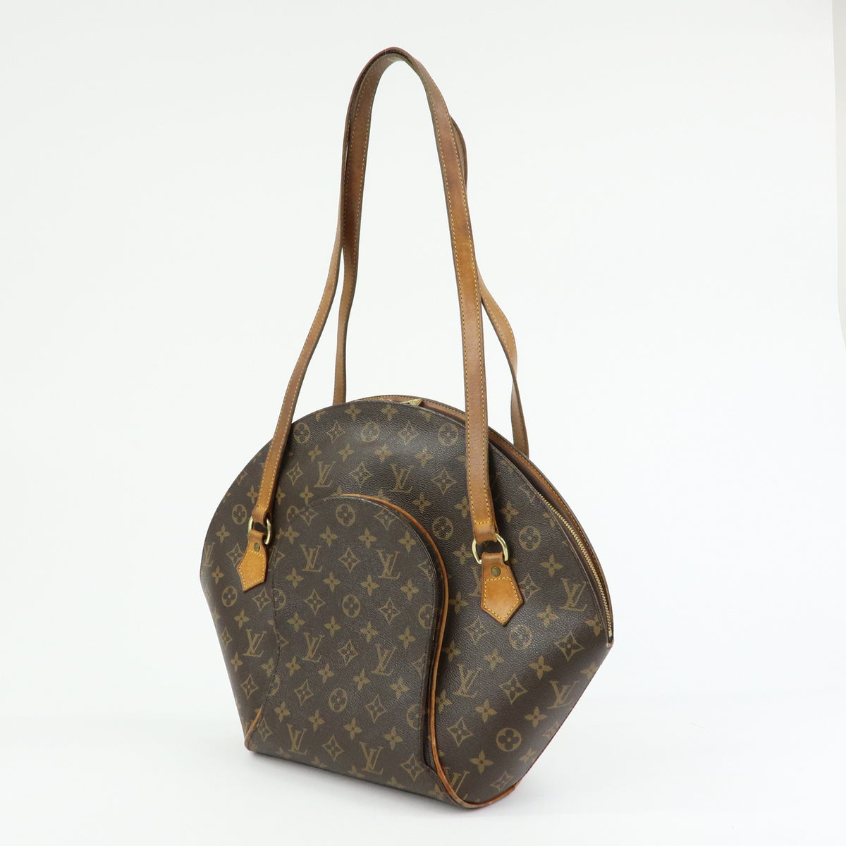 Louis Vuitton Monogram Elipse Shopping Shoulder Bag Brown M51128