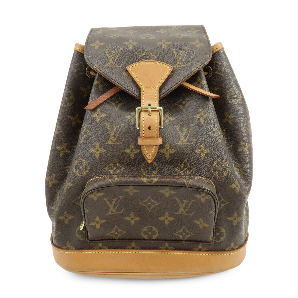 Louis Vuitton Monogram Montsouris MM Backpack Brown M51136
