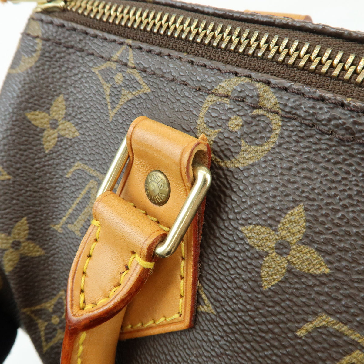 Louis Vuitton Monogram Speedy 25 Boston Bag Hand Bag Brown M41528