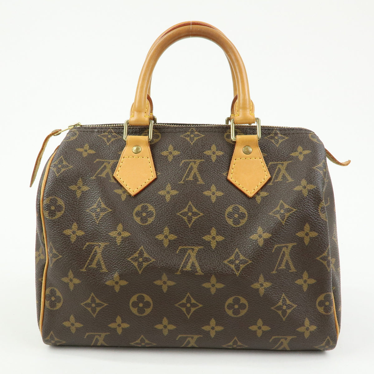 Louis Vuitton Monogram Speedy 25 Boston Bag Hand Bag Brown M41528