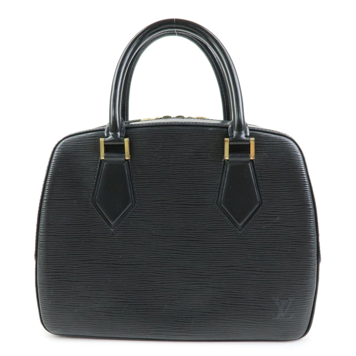 Louis Vuitton Epi Sablons Leather Hand Bag Noir Black M52042