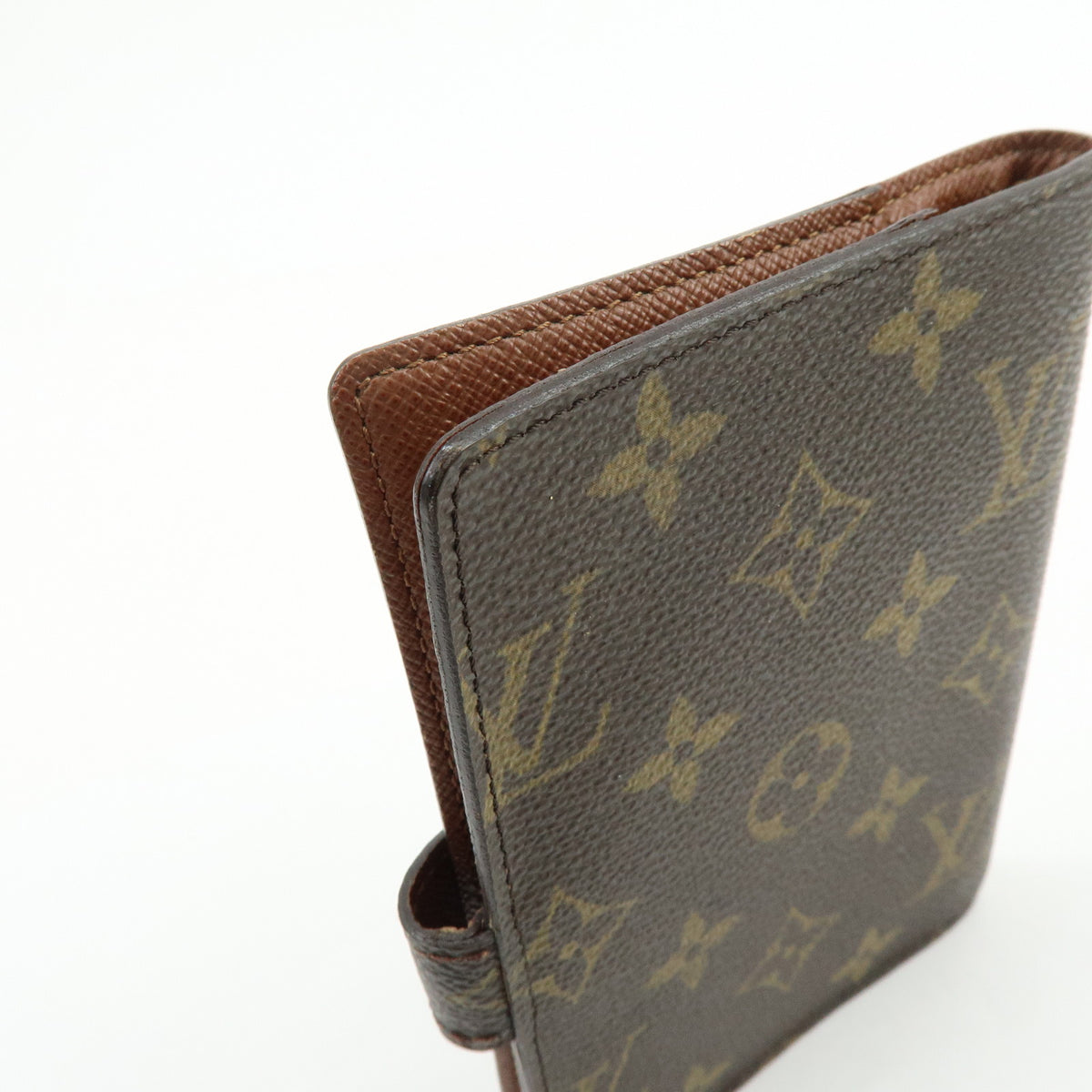 Louis Vuitton Monogram Agenda PM Planner Cover Brown R20005