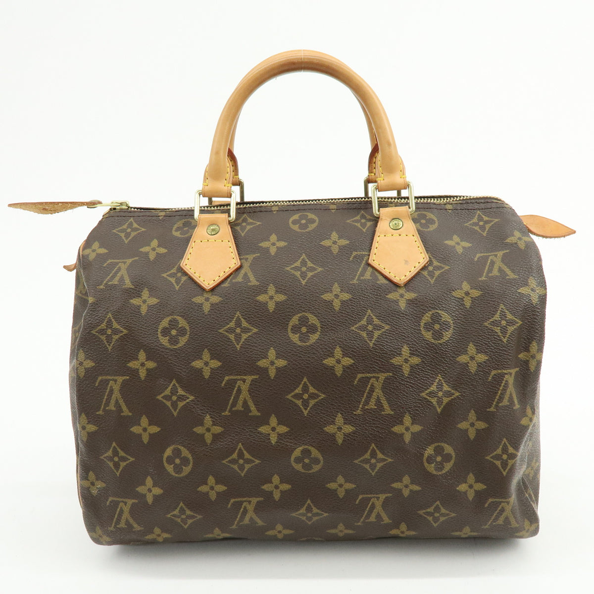 Louis Vuitton Monogram Speedy 30 Boston Bag Hand Bag Brown M41526