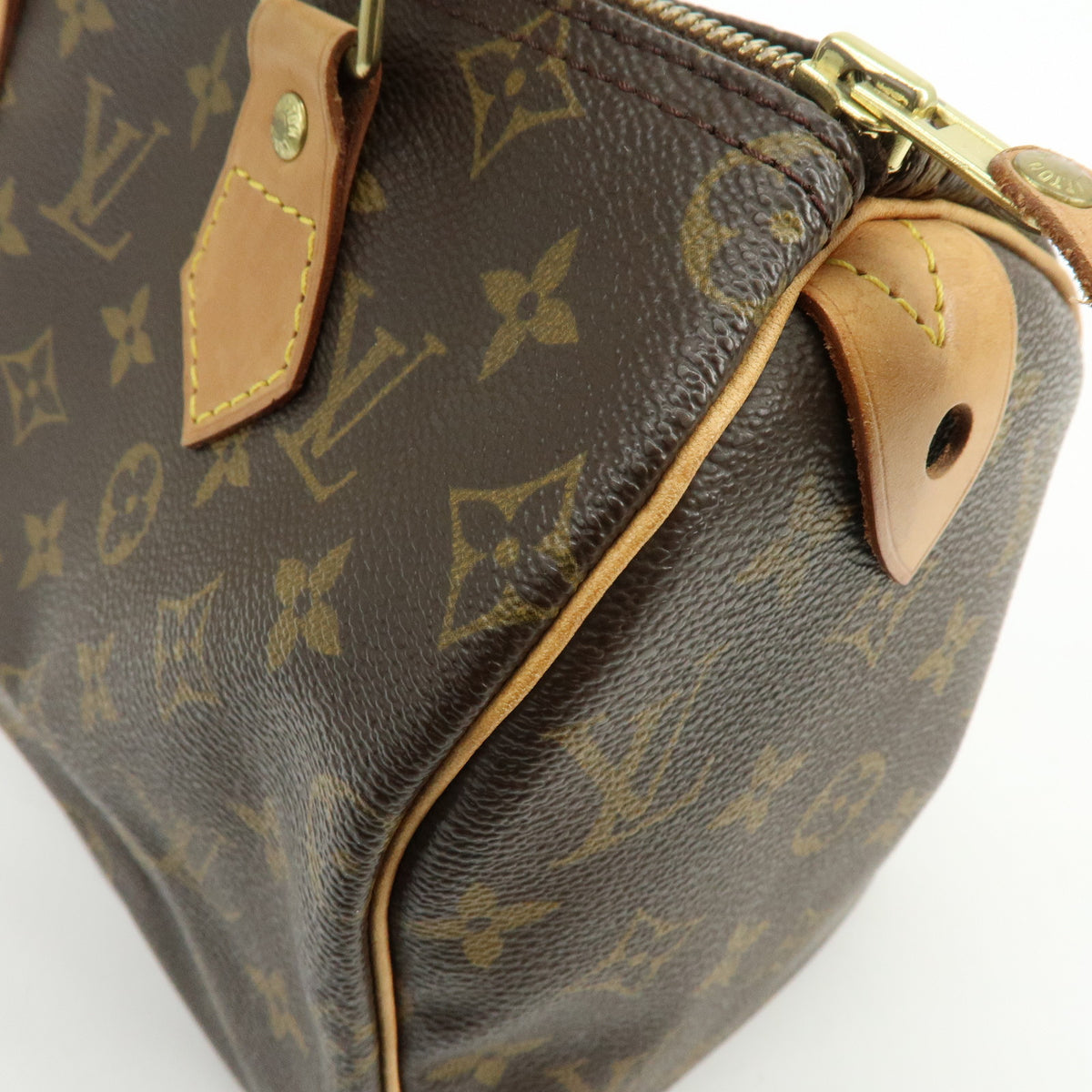 Louis Vuitton Monogram Speedy 25 Boston Bag Hand Bag Brown M41528