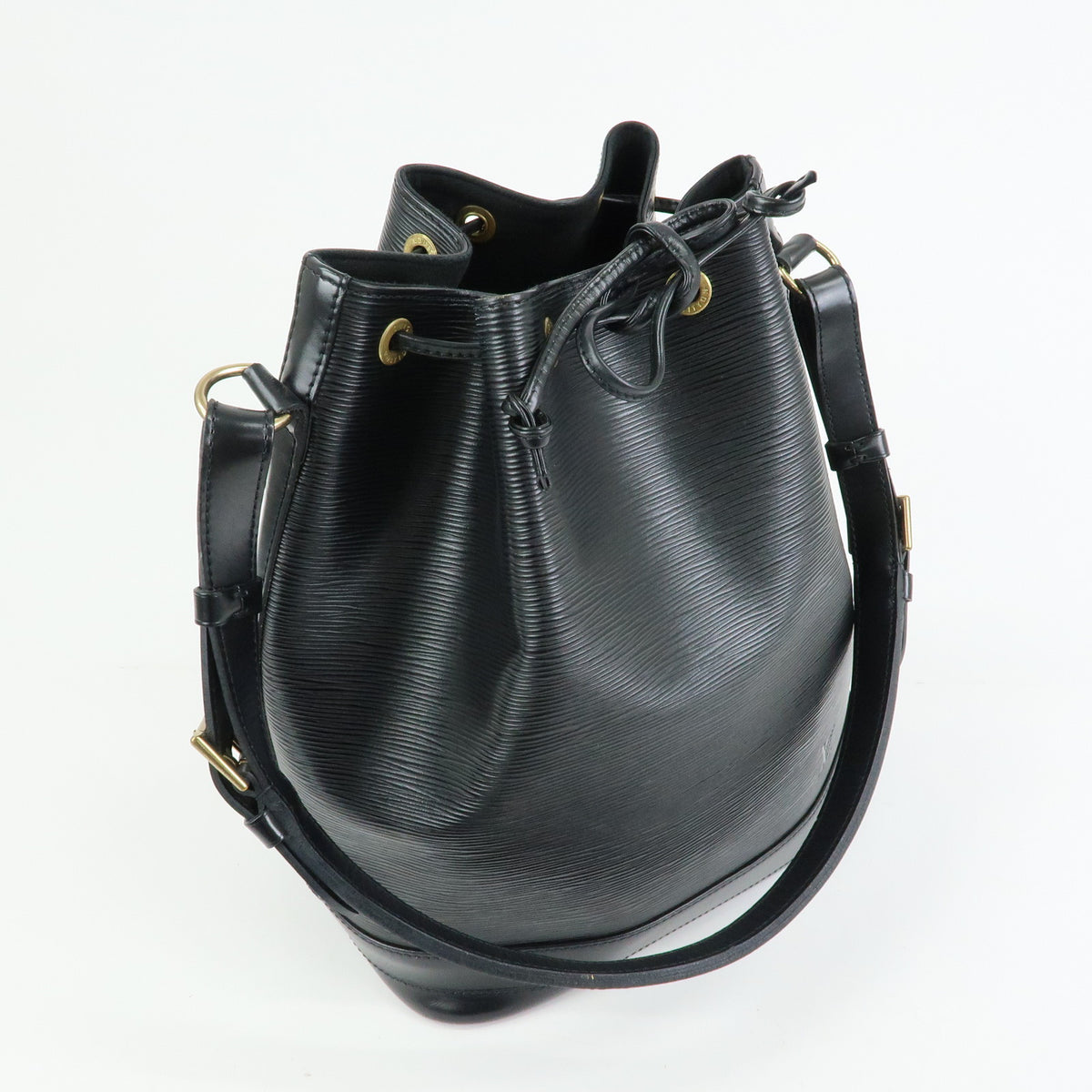 Louis Vuitton Epi Noe Leather Shoulder Bag Hand Bag Noir Black M59002