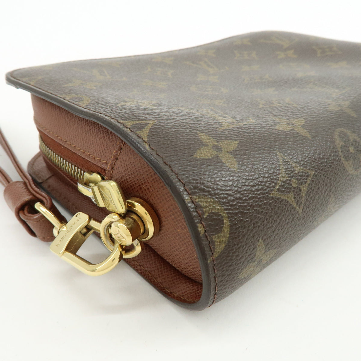 Louis Vuitton Monogram Orsay Clutch Bag Pouch Brown M51790