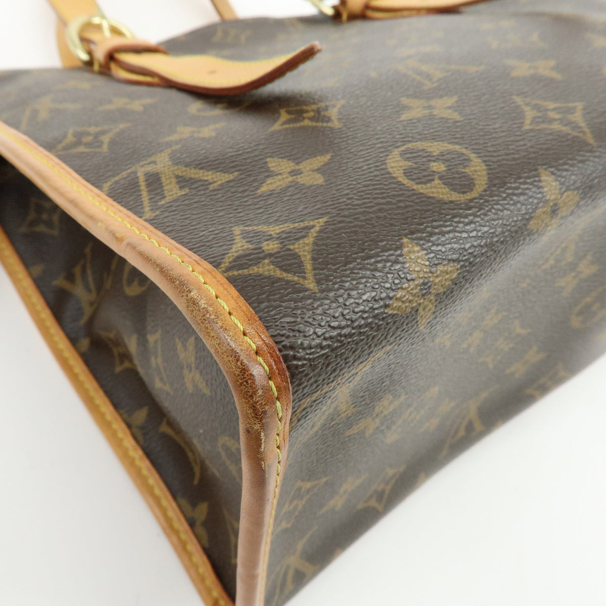 Louis Vuitton Monogram Popincourt Haut Shoulder Bag Brown M40007