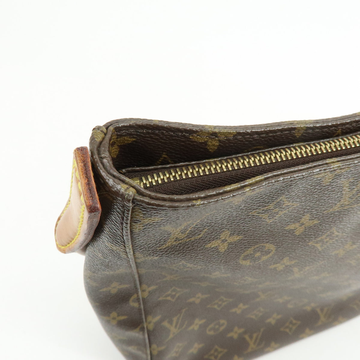 Louis Vuitton Monogram Looping GM Leather Shoulder Bag Brown M51145