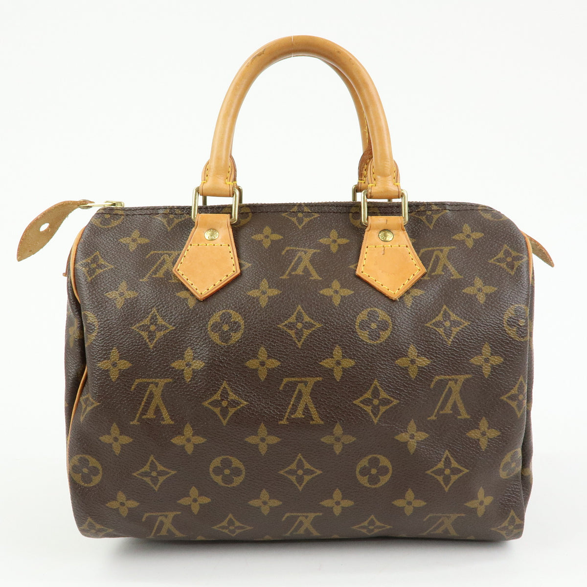 Louis Vuitton Monogram Speedy 25 Boston Bag Hand Bag Brown M41528