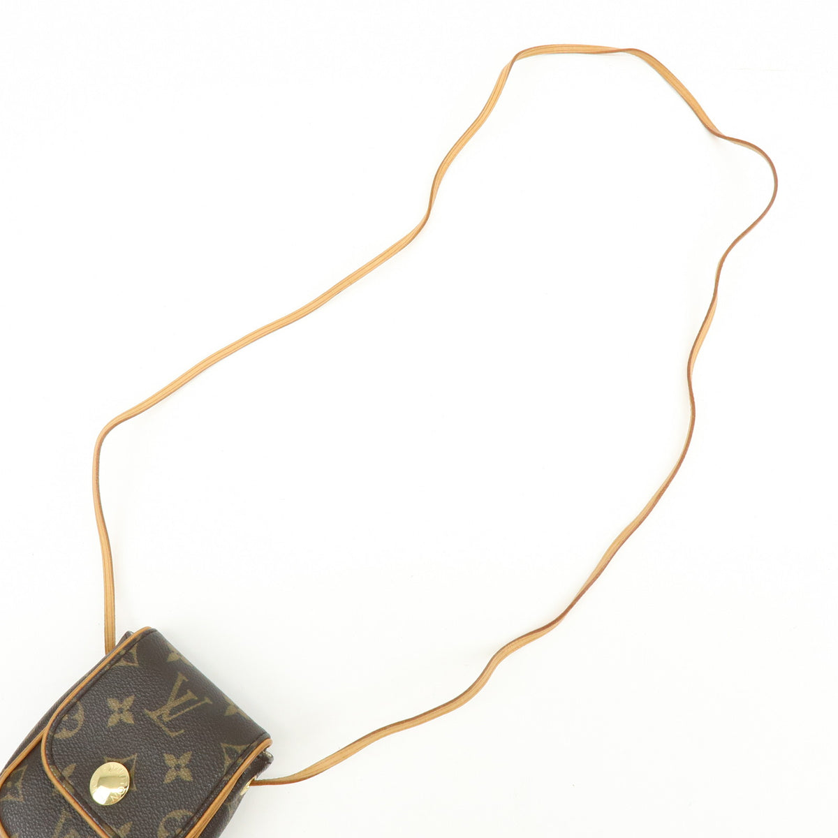 Louis Vuitton Monogram Pochette Cancun Shoulder Bag Pouch M60018