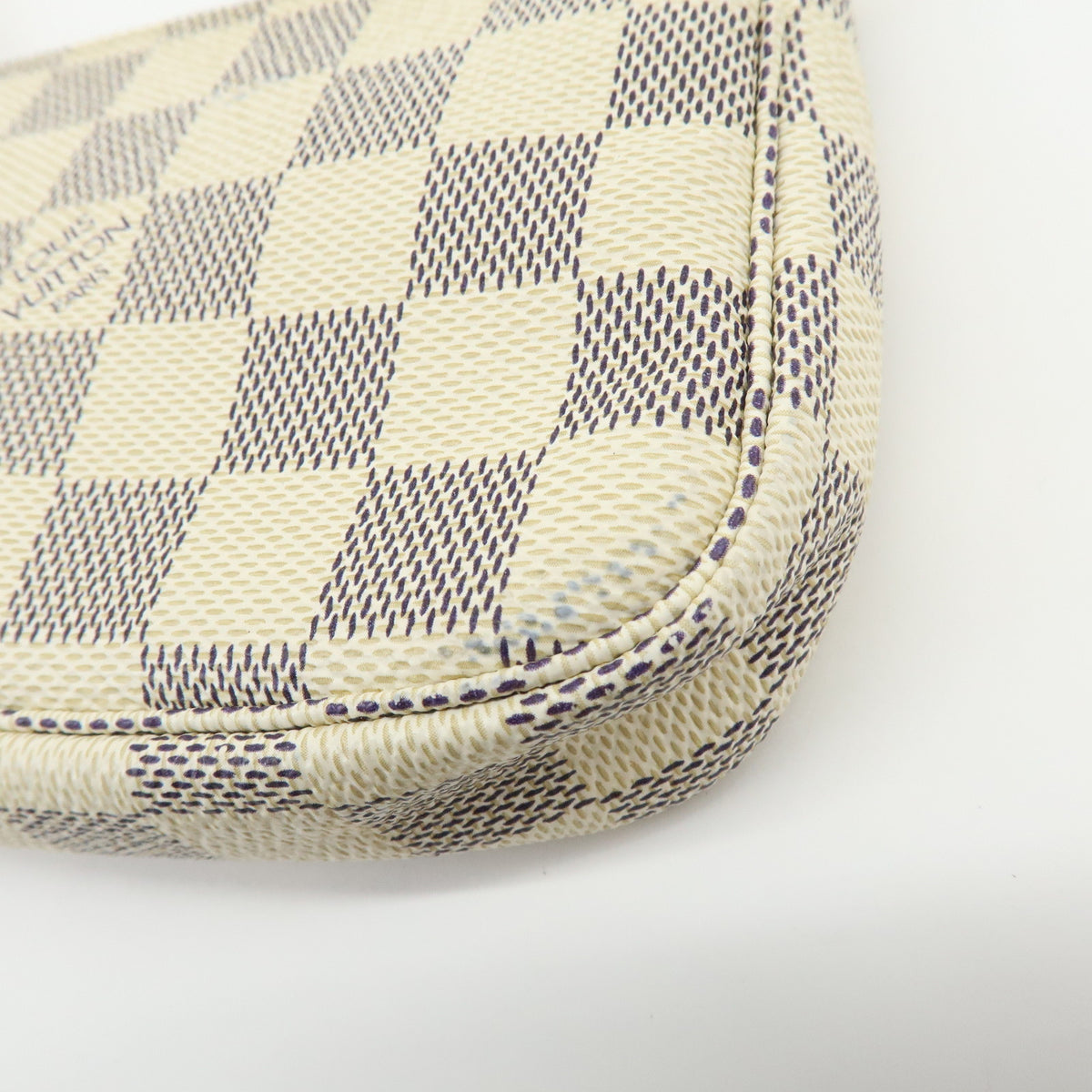 Louis Vuitton Damier Azur Mini Pochette Accesoire Pouch N58010