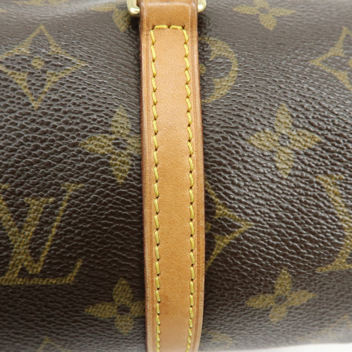 Louis Vuitton Monogram Papillon 26 Hand Bag Old Style Brown M51366