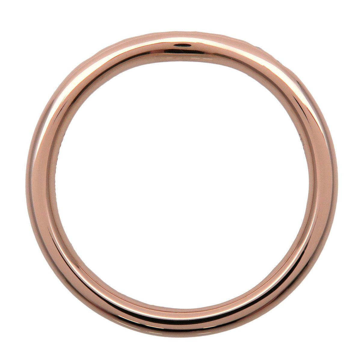 Tiffany & Co Curved Band 9P Diamond Ring K18 750PG Rose Gold US3.75