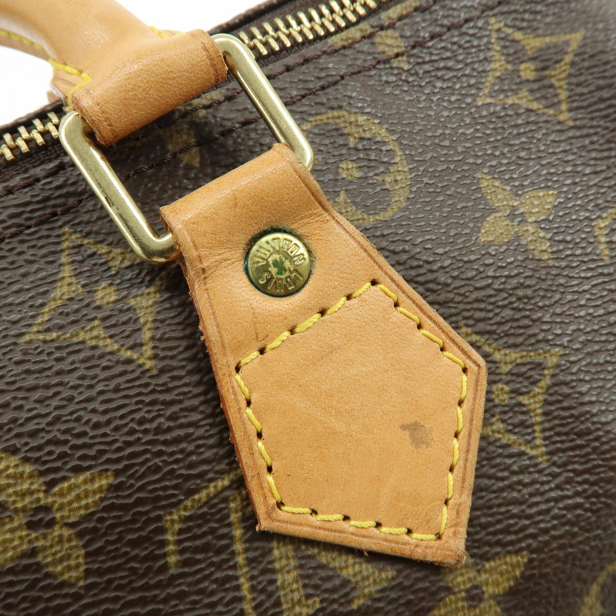 Louis Vuitton Monogram Speedy 30 Boston Bag Hand Bag Brown M41526