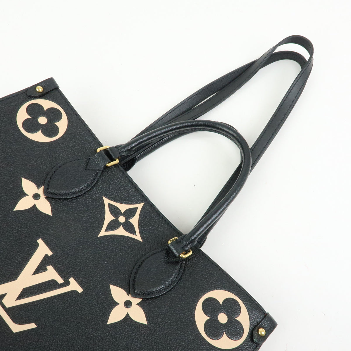 Louis Vuitton Bicolor Monogram Empreinte On The Go MM Tote Bag M45495
