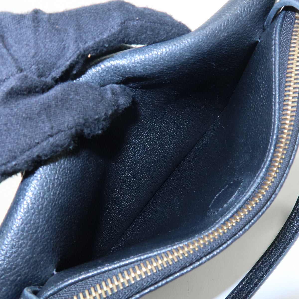 Louis Vuitton Monogram Empreinte Twice Shoulder Bag Noir M50258