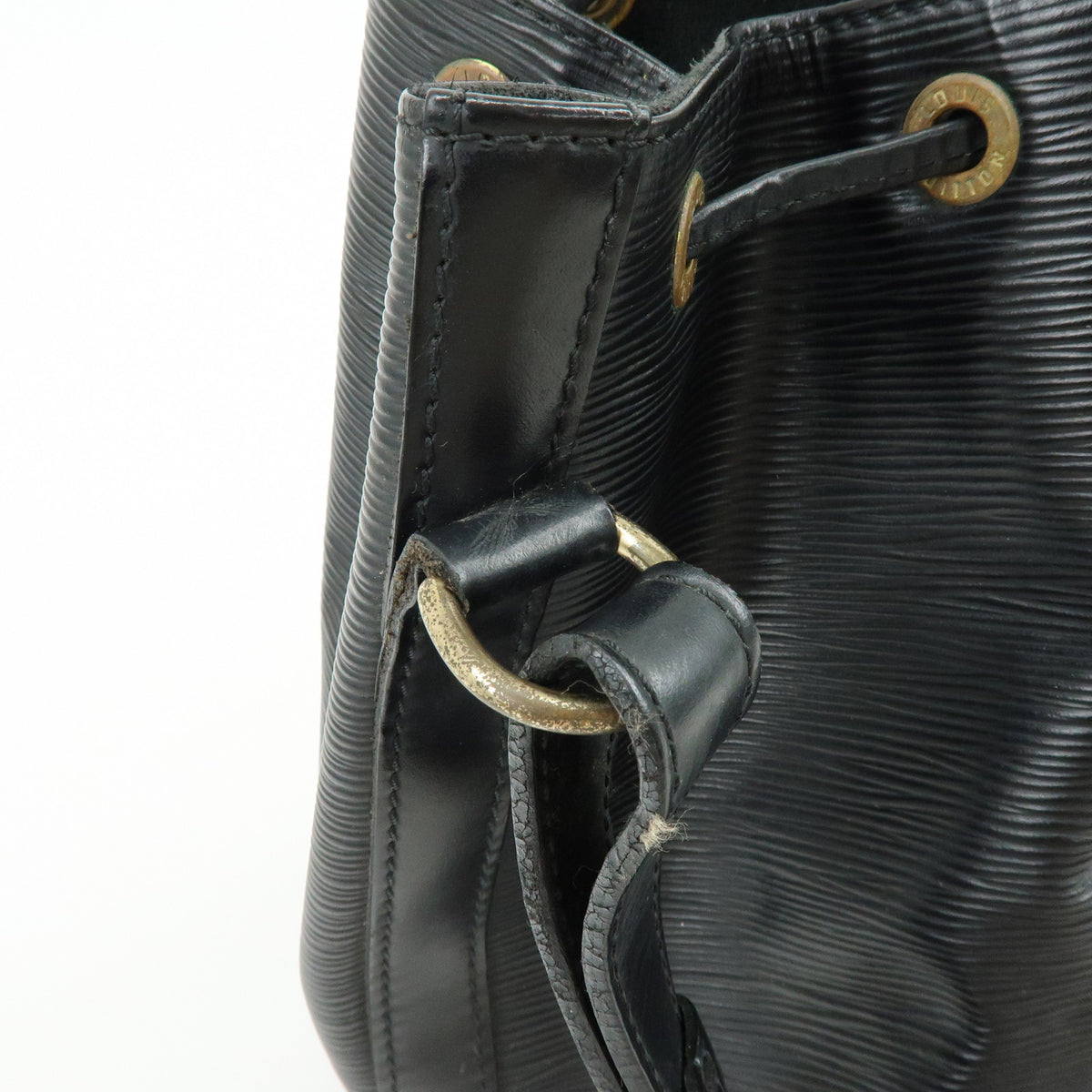 Louis Vuitton Epi Leather Petit Noe Shoulder Bag Noir Black M59012