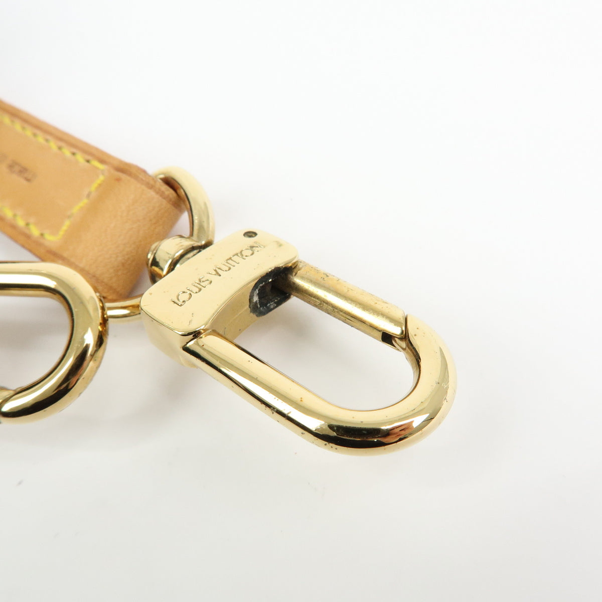 Louis Vuitton Nume Leather Shoulder Strap 100cm 1.6cm Natural J00142