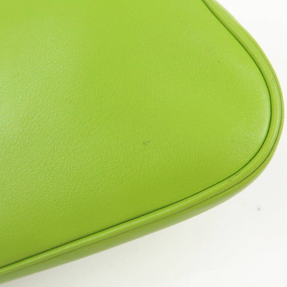 TOD'S Leather Shoulder Bag Hand Bag Light Green