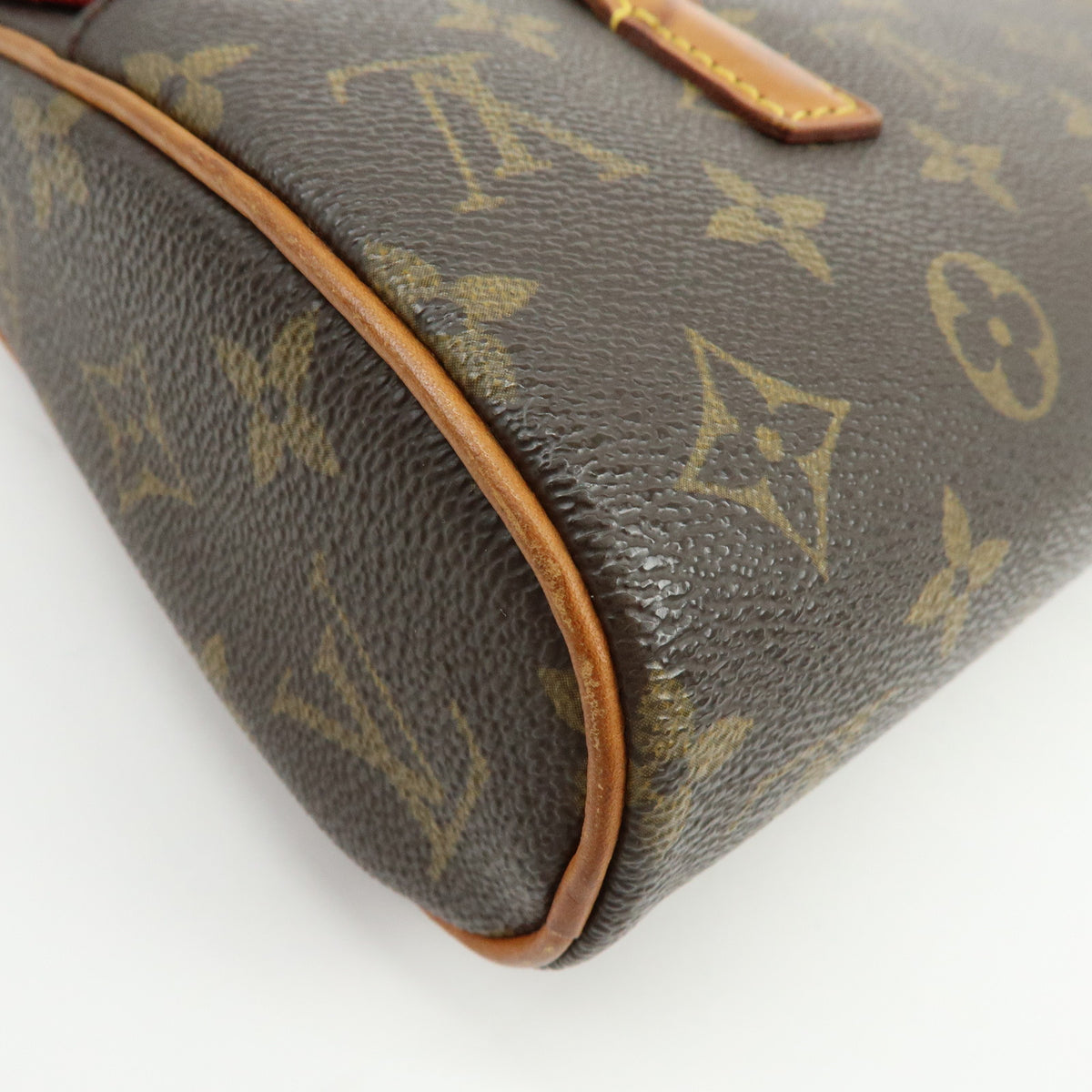 Louis Vuitton Monogram Canvas Sonatine Hand Bag Brown M51902
