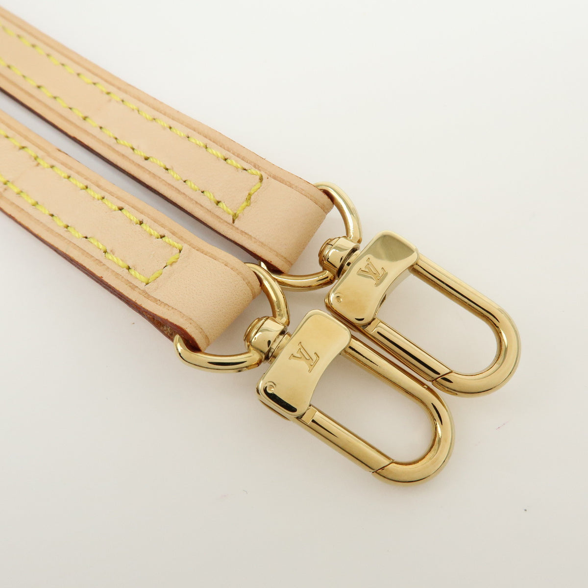 Louis Vuitton Nume Leather Shoulder Strap 120cm Natural J00145