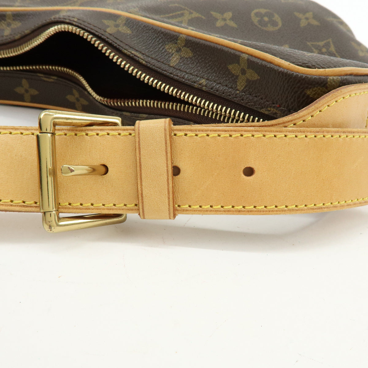 Louis Vuitton Monogram Croissant MM Shoulder Bag Brown M51512