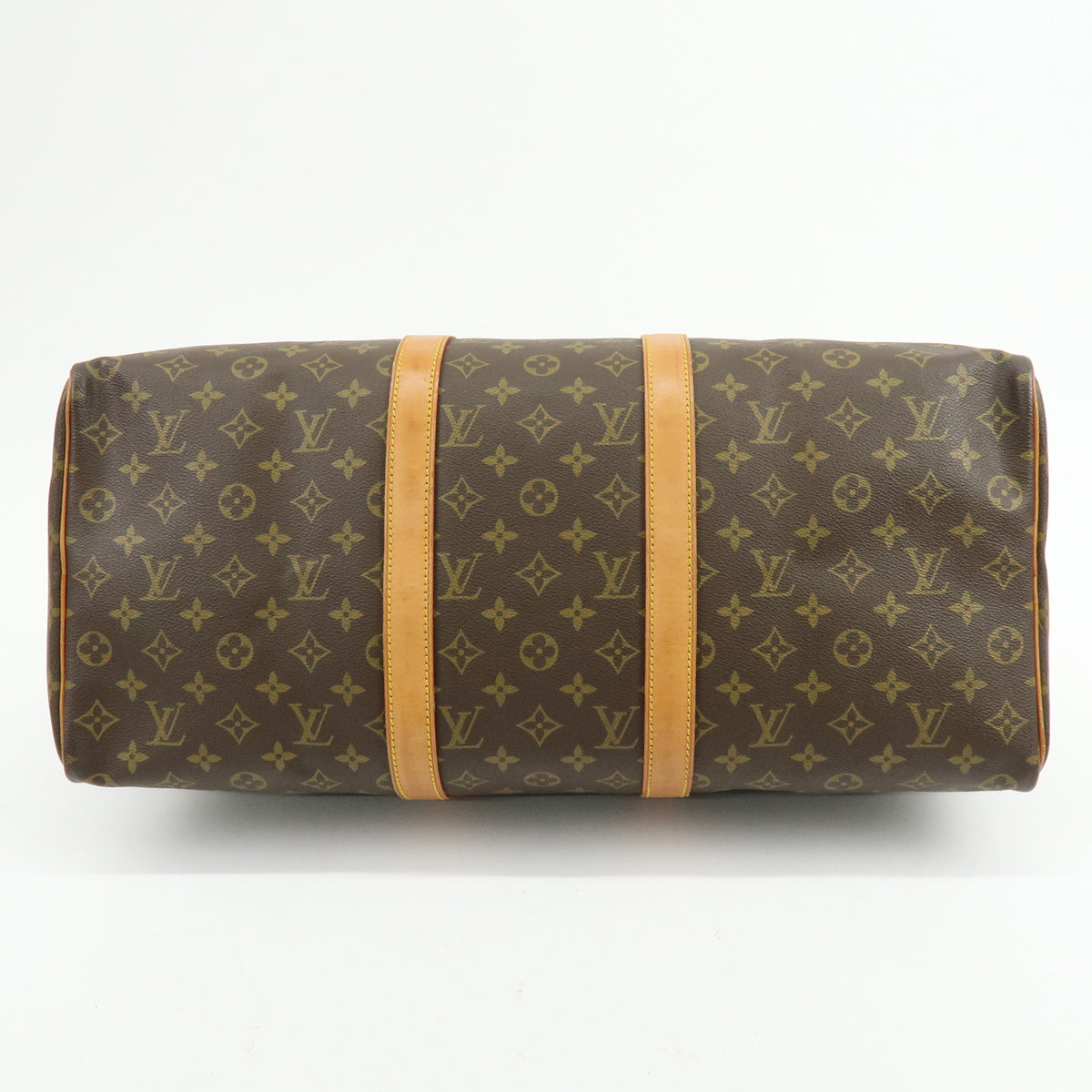 Louis Vuitton Monogram Keep All 50 Boston Bag Brown M41426